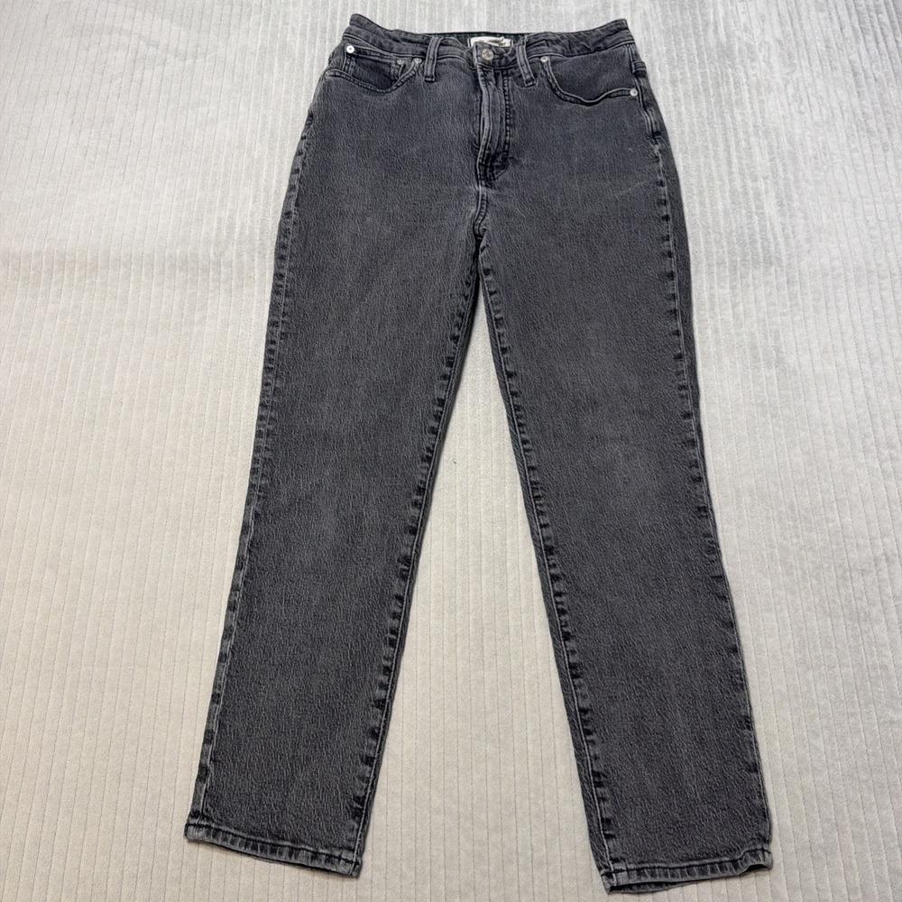 Madewell Womens Jeans Black Size 29 The Curvy Perfect Vintage Jean Cotton Blend
